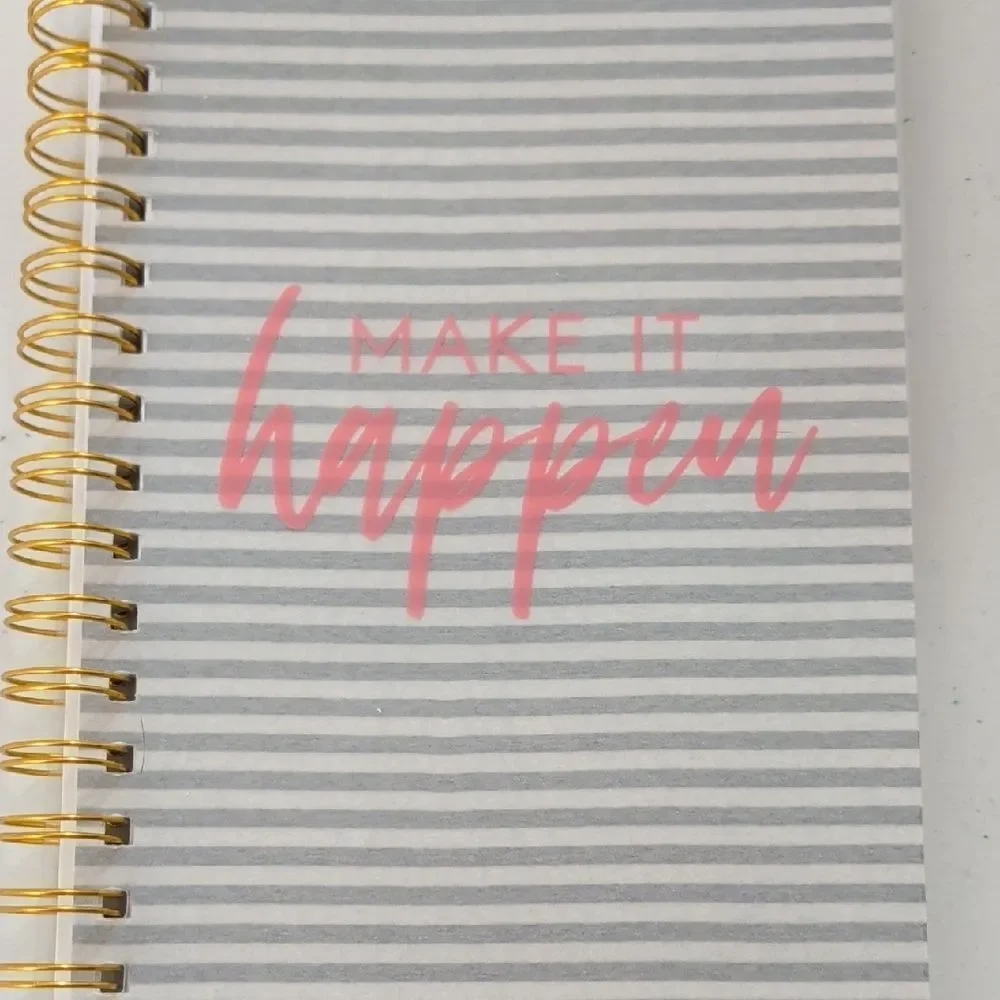 Inspirational Striped Notebooks Set